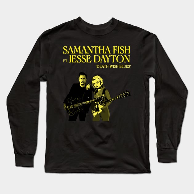 Samantha Fish - Cambridge Junction Long Sleeve T-Shirt by Pugahanjar